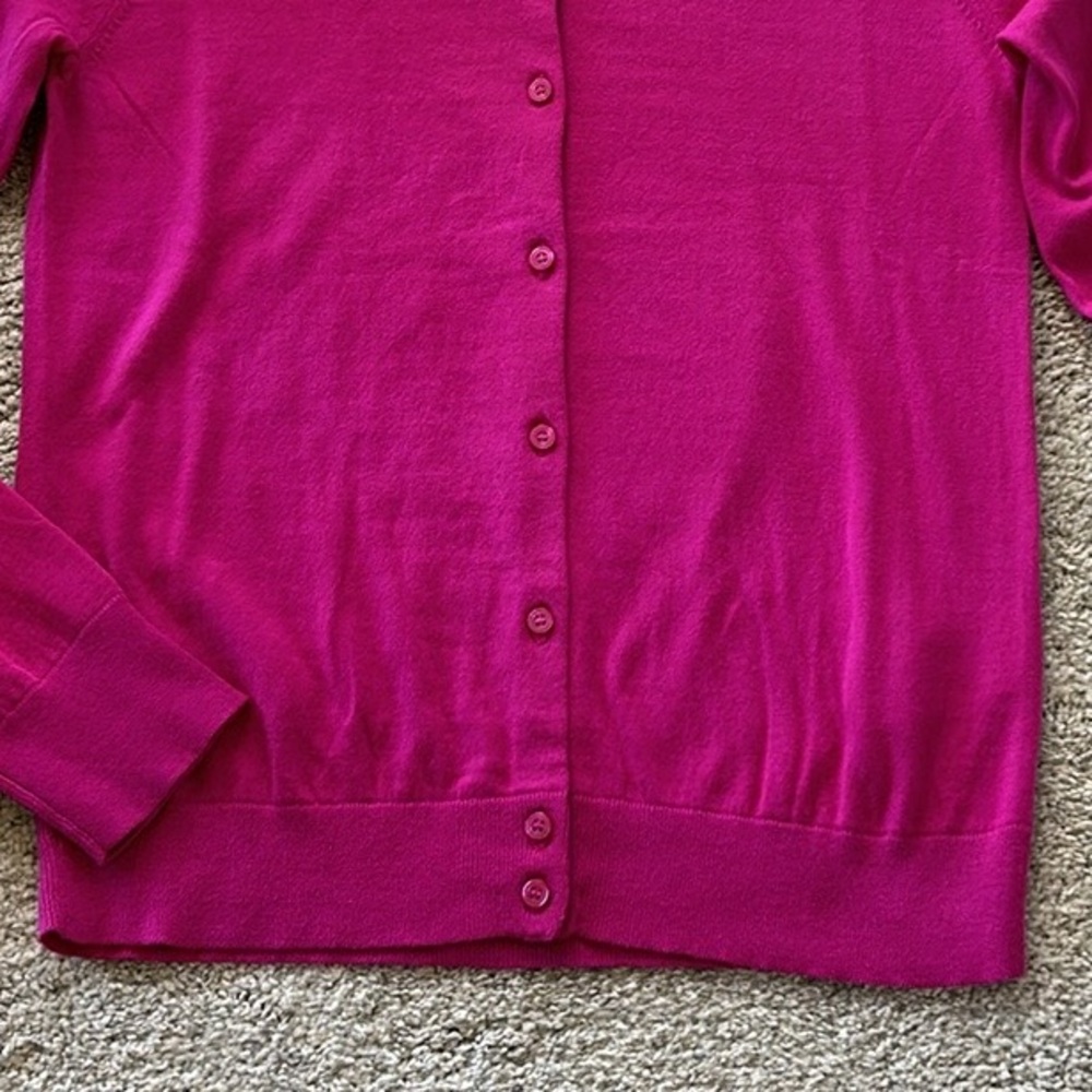 J Crew Classic Cotton Cardigan - Picture 5 of 6